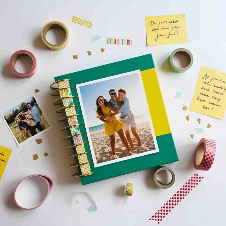 Homemade Photo Albums to Cherish Memories